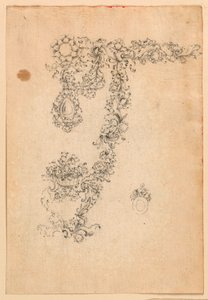 Design for Necklace and Earring by Unknown